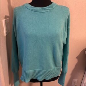 Philosophy Turquoise Crew Neck Sweater
